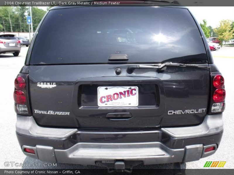 Dark Gray Metallic / Medium Pewter 2004 Chevrolet TrailBlazer LT