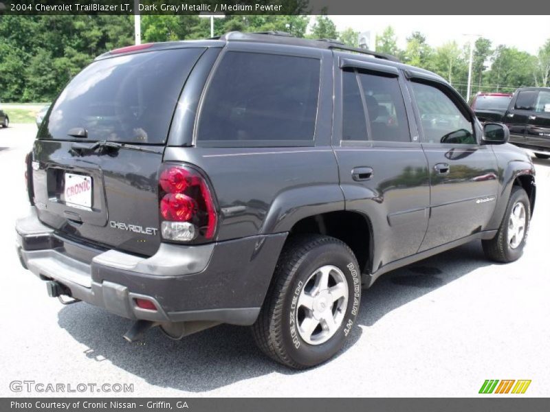 Dark Gray Metallic / Medium Pewter 2004 Chevrolet TrailBlazer LT