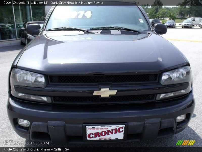 Dark Gray Metallic / Medium Pewter 2004 Chevrolet TrailBlazer LT