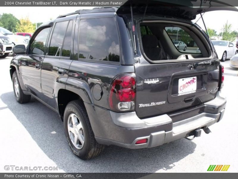 Dark Gray Metallic / Medium Pewter 2004 Chevrolet TrailBlazer LT