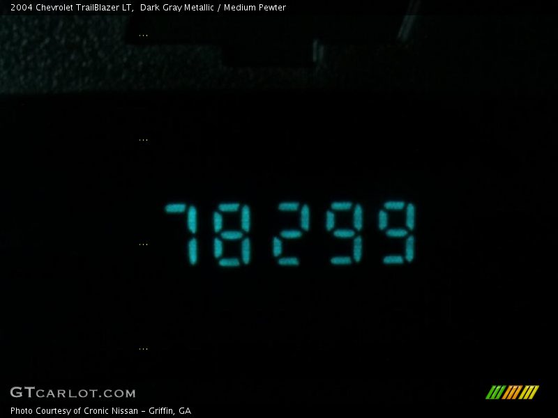 Dark Gray Metallic / Medium Pewter 2004 Chevrolet TrailBlazer LT