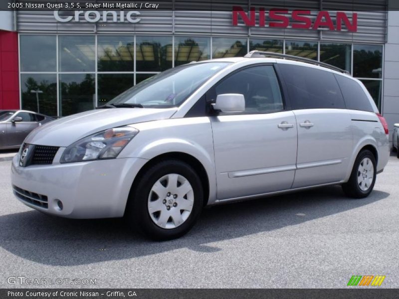 Silver Mist Metallic / Gray 2005 Nissan Quest 3.5 S