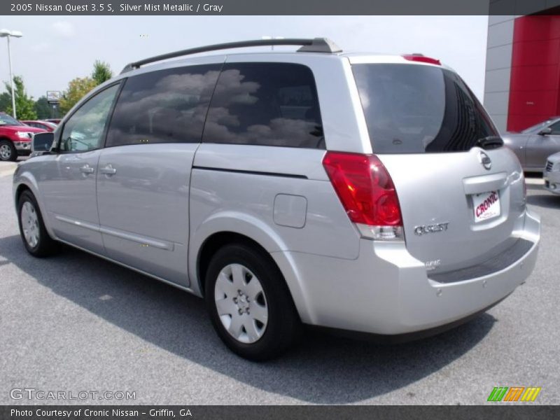 Silver Mist Metallic / Gray 2005 Nissan Quest 3.5 S