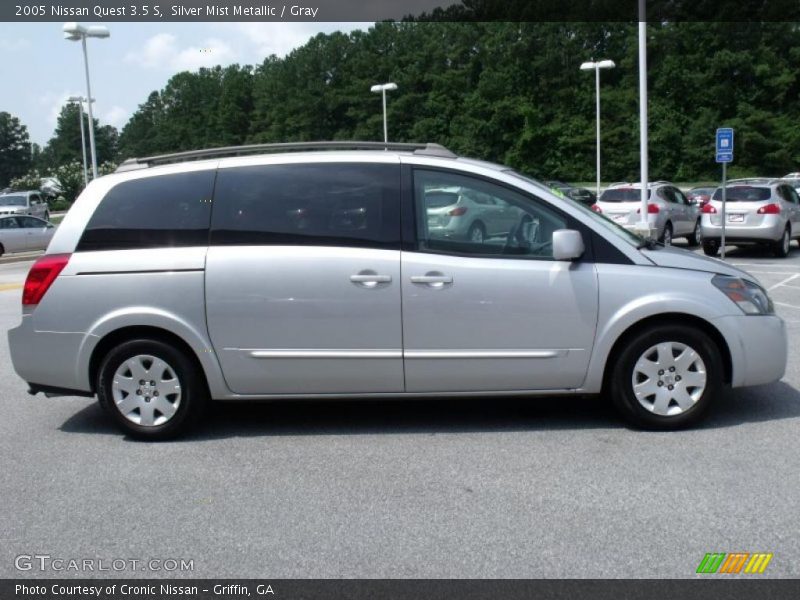 Silver Mist Metallic / Gray 2005 Nissan Quest 3.5 S