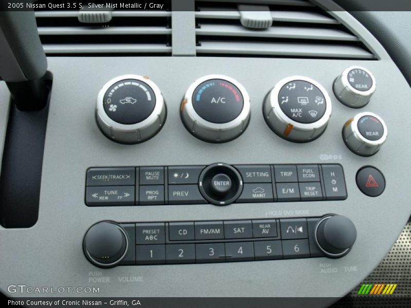 Silver Mist Metallic / Gray 2005 Nissan Quest 3.5 S