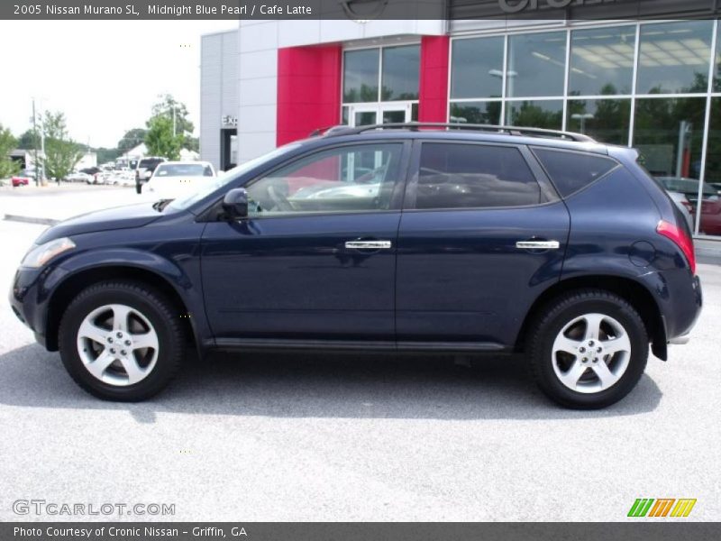 Midnight Blue Pearl / Cafe Latte 2005 Nissan Murano SL