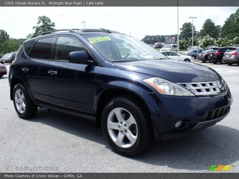 Midnight Blue Pearl / Cafe Latte 2005 Nissan Murano SL
