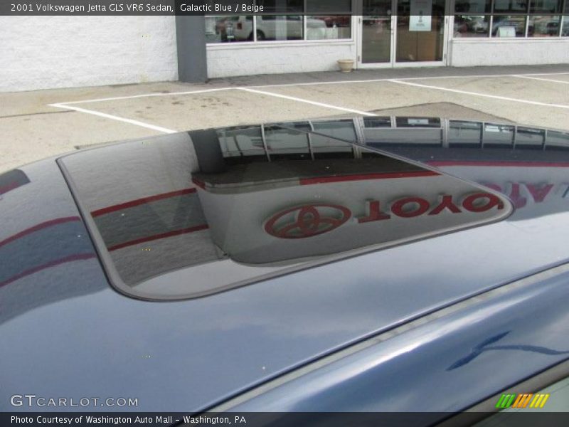 Galactic Blue / Beige 2001 Volkswagen Jetta GLS VR6 Sedan