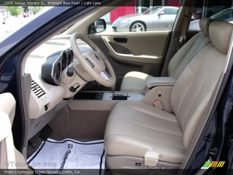Midnight Blue Pearl / Cafe Latte 2005 Nissan Murano SL
