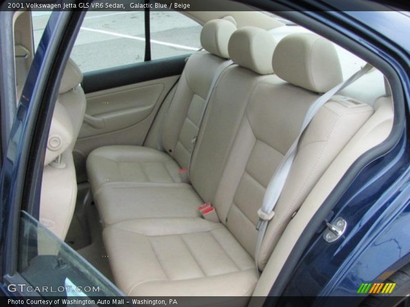 Galactic Blue / Beige 2001 Volkswagen Jetta GLS VR6 Sedan