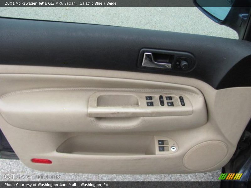 Galactic Blue / Beige 2001 Volkswagen Jetta GLS VR6 Sedan