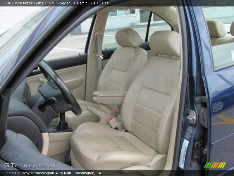 Galactic Blue / Beige 2001 Volkswagen Jetta GLS VR6 Sedan