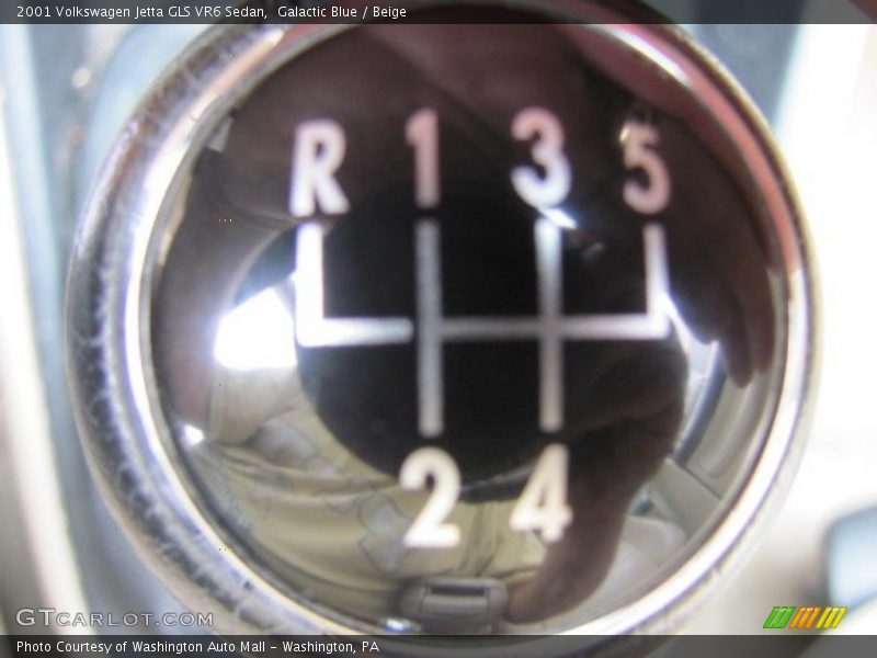 Galactic Blue / Beige 2001 Volkswagen Jetta GLS VR6 Sedan