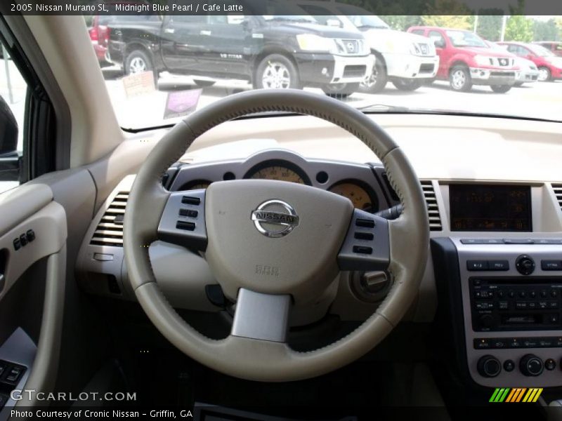 Midnight Blue Pearl / Cafe Latte 2005 Nissan Murano SL