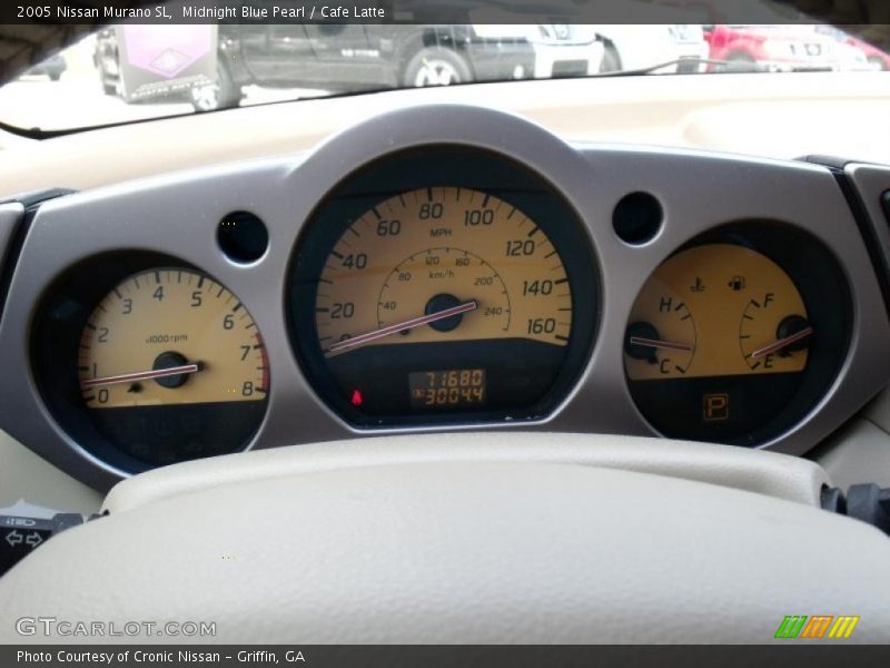 Midnight Blue Pearl / Cafe Latte 2005 Nissan Murano SL