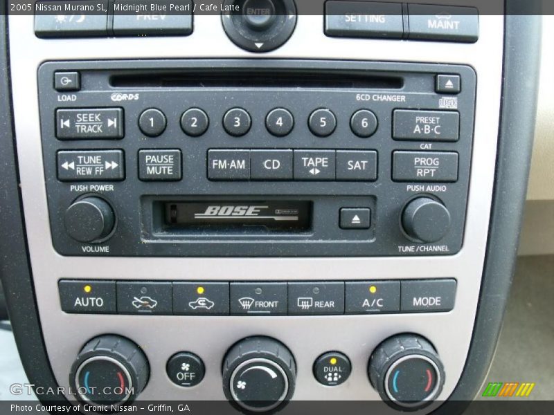 Midnight Blue Pearl / Cafe Latte 2005 Nissan Murano SL