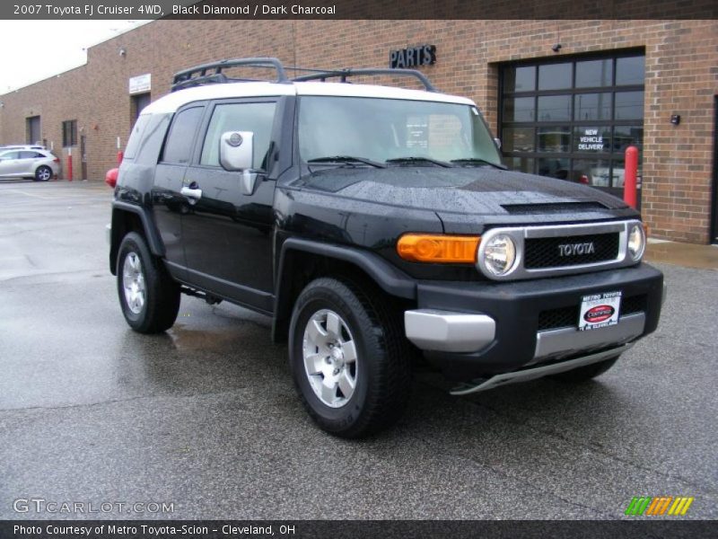Black Diamond / Dark Charcoal 2007 Toyota FJ Cruiser 4WD