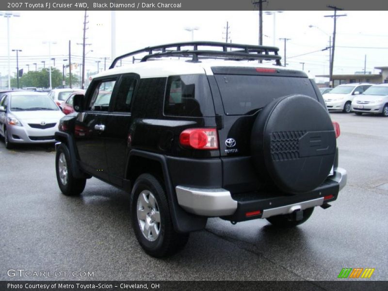 Black Diamond / Dark Charcoal 2007 Toyota FJ Cruiser 4WD