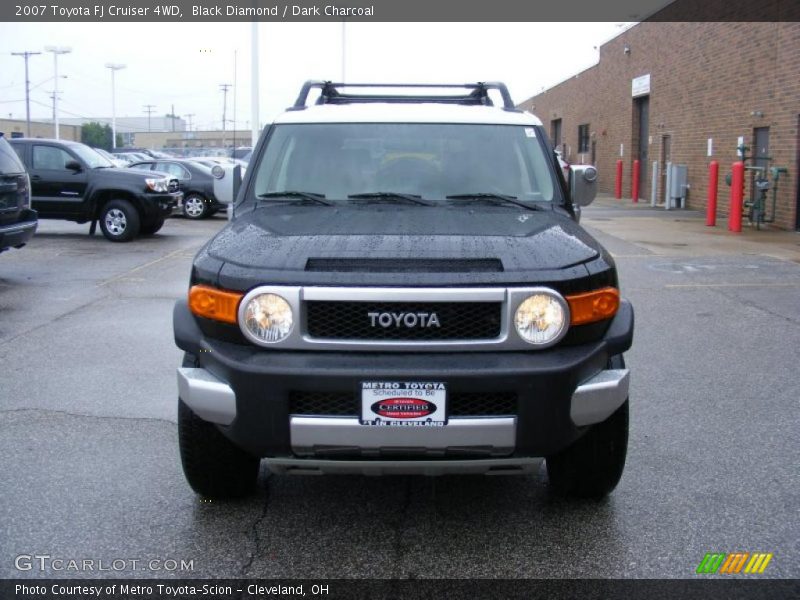 Black Diamond / Dark Charcoal 2007 Toyota FJ Cruiser 4WD