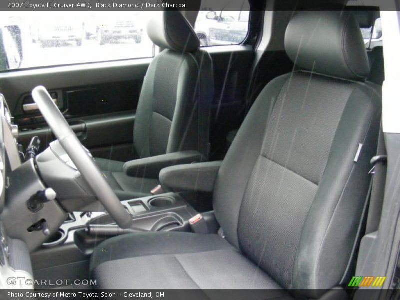 Black Diamond / Dark Charcoal 2007 Toyota FJ Cruiser 4WD