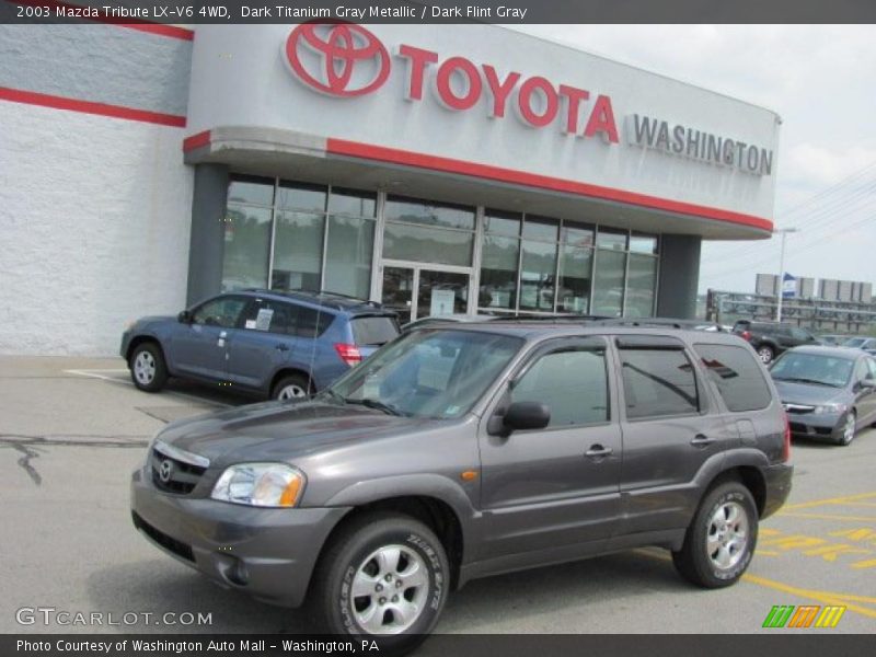 Dark Titanium Gray Metallic / Dark Flint Gray 2003 Mazda Tribute LX-V6 4WD
