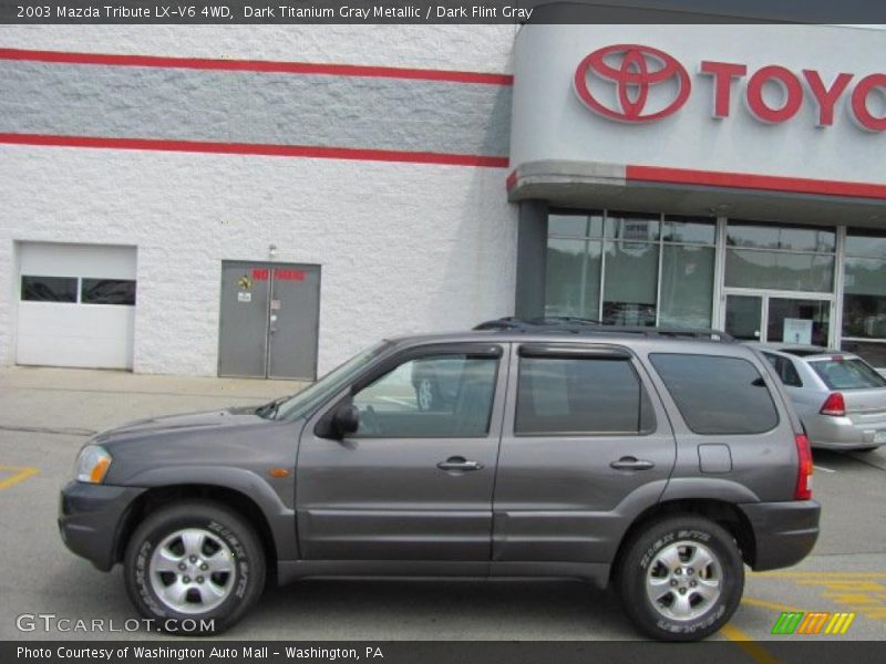 Dark Titanium Gray Metallic / Dark Flint Gray 2003 Mazda Tribute LX-V6 4WD