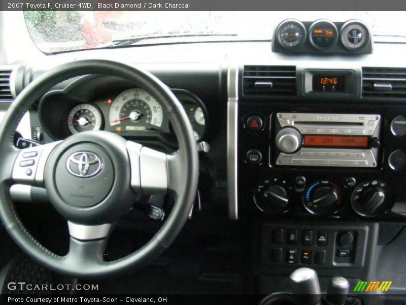 Black Diamond / Dark Charcoal 2007 Toyota FJ Cruiser 4WD