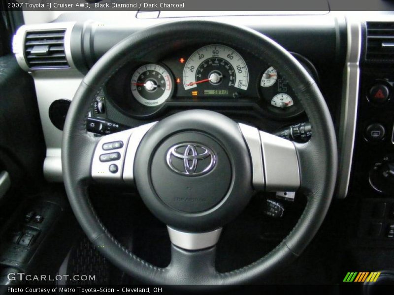 Black Diamond / Dark Charcoal 2007 Toyota FJ Cruiser 4WD
