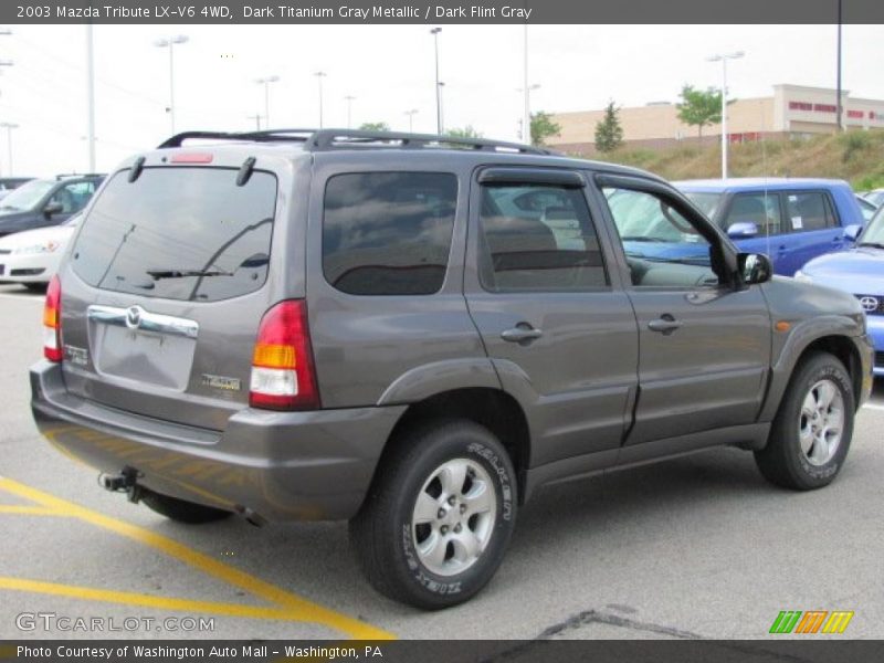 Dark Titanium Gray Metallic / Dark Flint Gray 2003 Mazda Tribute LX-V6 4WD