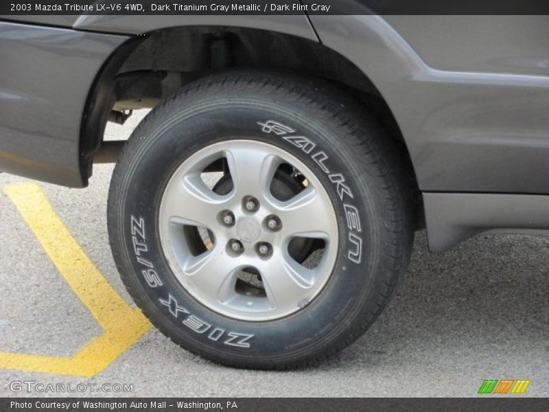 Dark Titanium Gray Metallic / Dark Flint Gray 2003 Mazda Tribute LX-V6 4WD