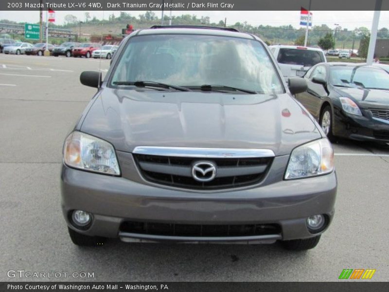 Dark Titanium Gray Metallic / Dark Flint Gray 2003 Mazda Tribute LX-V6 4WD