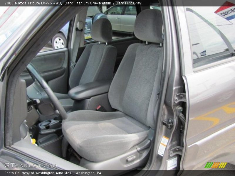 Dark Titanium Gray Metallic / Dark Flint Gray 2003 Mazda Tribute LX-V6 4WD