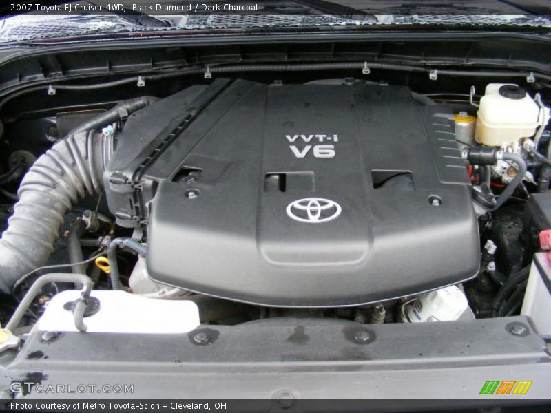 Black Diamond / Dark Charcoal 2007 Toyota FJ Cruiser 4WD