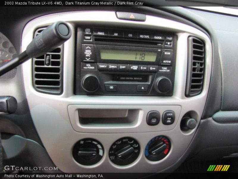 Dark Titanium Gray Metallic / Dark Flint Gray 2003 Mazda Tribute LX-V6 4WD