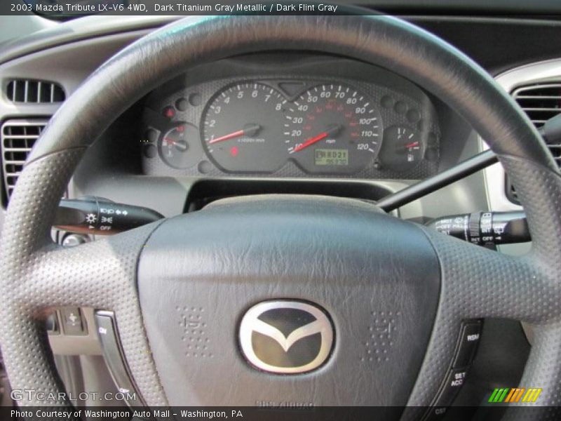 Dark Titanium Gray Metallic / Dark Flint Gray 2003 Mazda Tribute LX-V6 4WD
