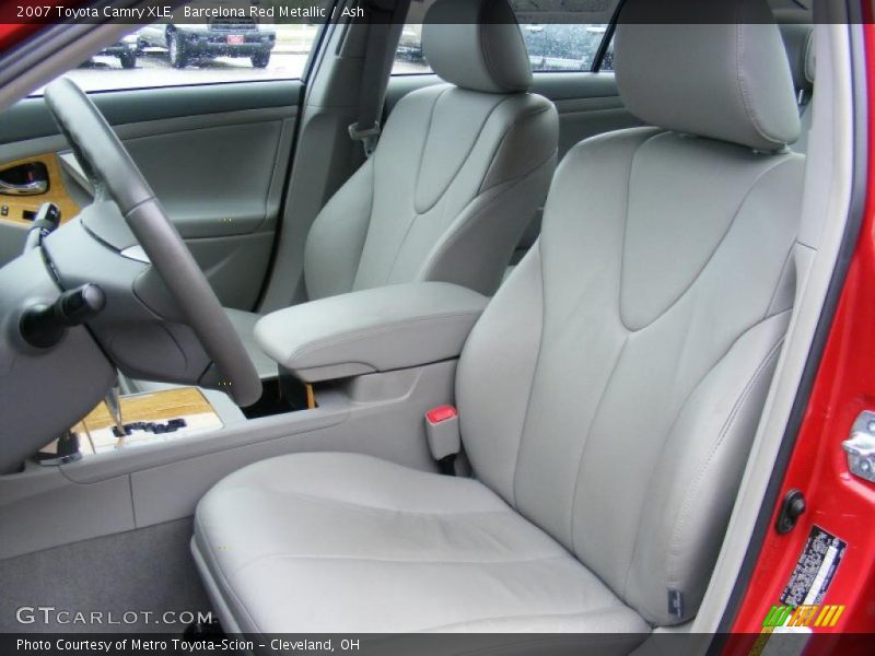 Barcelona Red Metallic / Ash 2007 Toyota Camry XLE