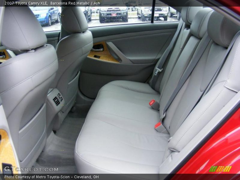 Barcelona Red Metallic / Ash 2007 Toyota Camry XLE