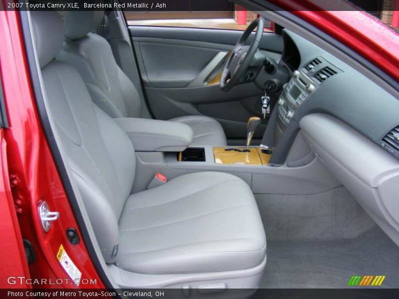 Barcelona Red Metallic / Ash 2007 Toyota Camry XLE