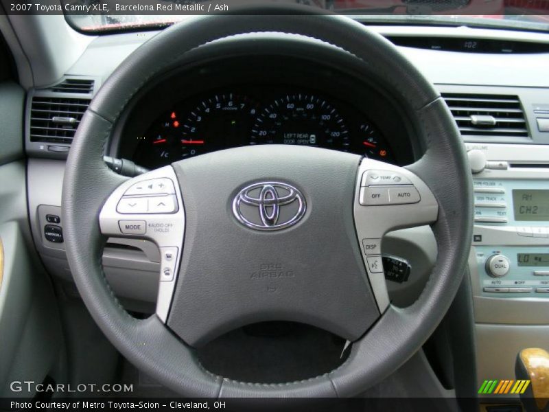 Barcelona Red Metallic / Ash 2007 Toyota Camry XLE
