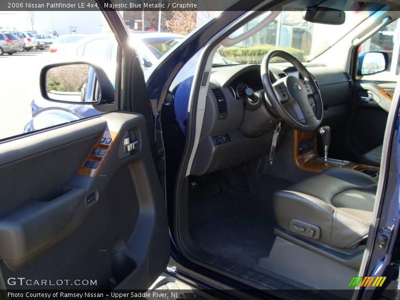 Majestic Blue Metallic / Graphite 2006 Nissan Pathfinder LE 4x4