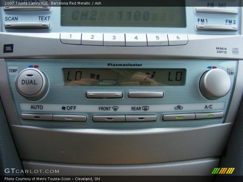 Barcelona Red Metallic / Ash 2007 Toyota Camry XLE
