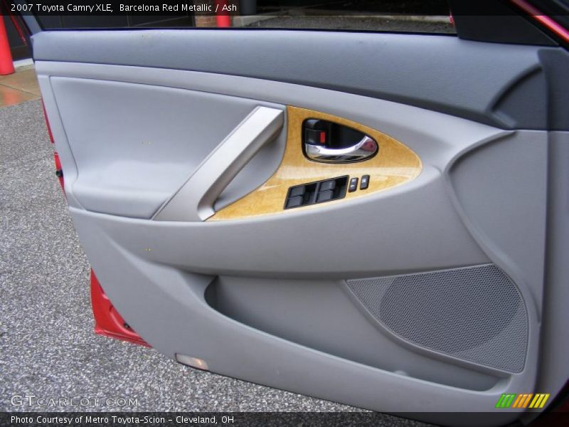 Barcelona Red Metallic / Ash 2007 Toyota Camry XLE