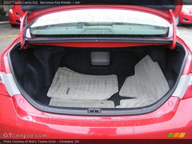 Barcelona Red Metallic / Ash 2007 Toyota Camry XLE