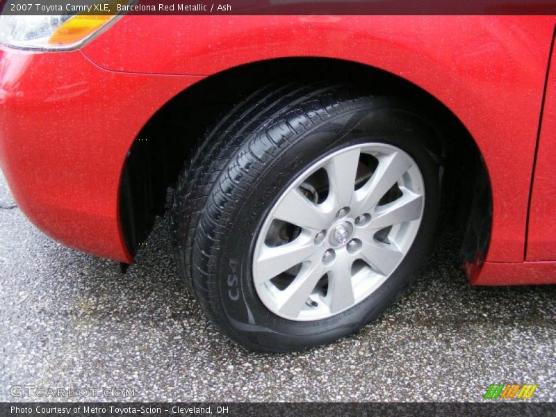 Barcelona Red Metallic / Ash 2007 Toyota Camry XLE