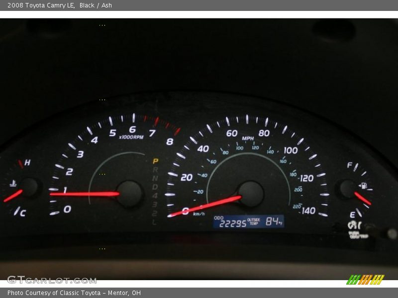 Black / Ash 2008 Toyota Camry LE
