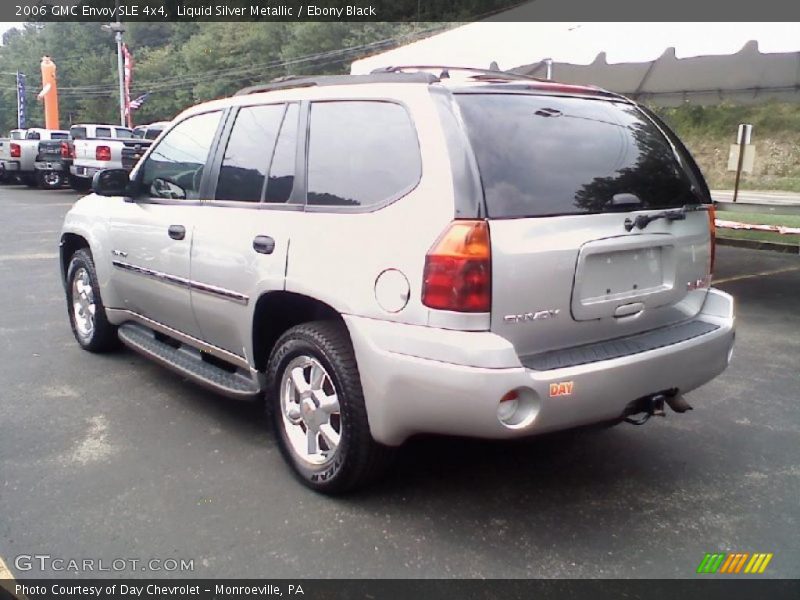 Liquid Silver Metallic / Ebony Black 2006 GMC Envoy SLE 4x4