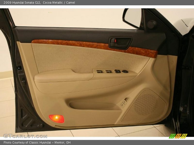 Cocoa Metallic / Camel 2009 Hyundai Sonata GLS