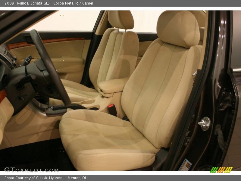 Cocoa Metallic / Camel 2009 Hyundai Sonata GLS