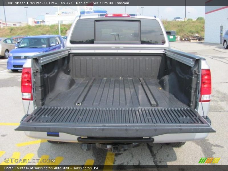 Radiant Silver / Pro 4X Charcoal 2008 Nissan Titan Pro-4X Crew Cab 4x4
