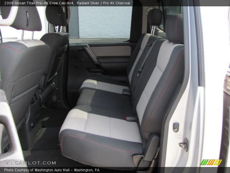 Radiant Silver / Pro 4X Charcoal 2008 Nissan Titan Pro-4X Crew Cab 4x4